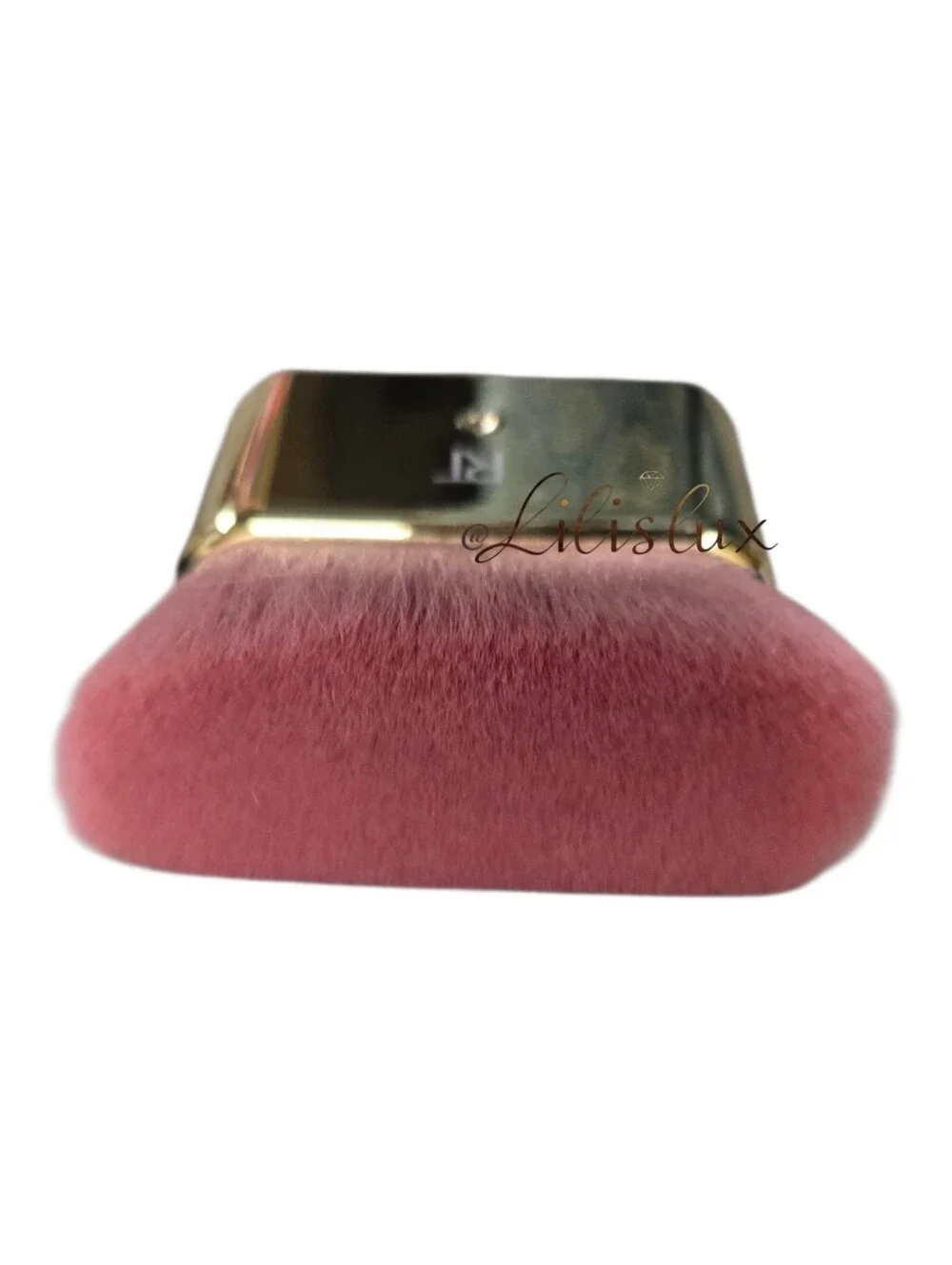 Real Techniques The Soft Glam  New! Pink Limited Edition 032 Curved Kabuki Brush